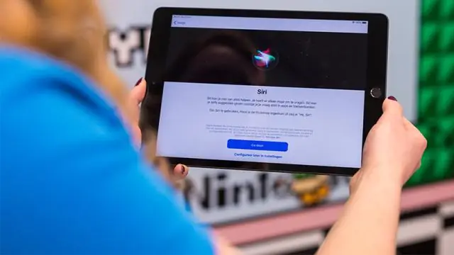 Как настроить Siri на iPad?