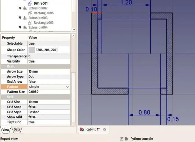 Como você altera a espessura da linha de uma linha de propriedade no Revit?